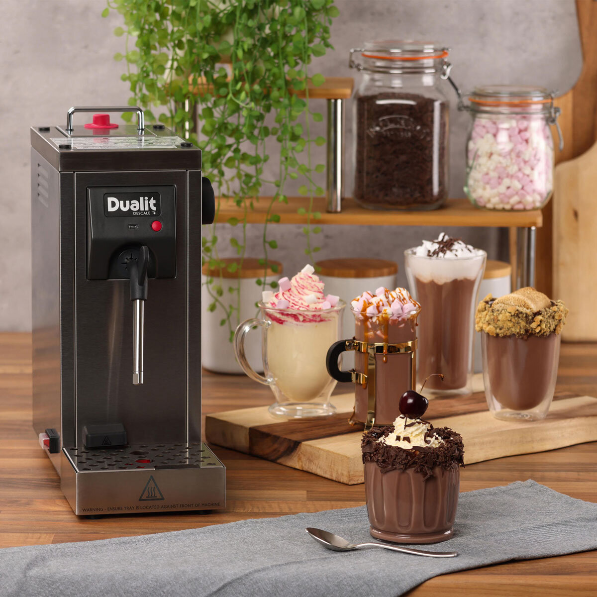 Dualit Milk Steamer Lifestyle Image