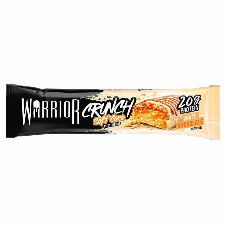 Warrior White Chocolate Crunch protein bar 12 x 64 gram pack Warrior White Chocolate Crunch protein bar 12 x 64 gram pack