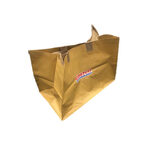 Cut out image of bag on white background Angled image