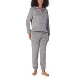 Jane & Bleecker Plush Lounge Set in Grey