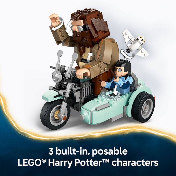 LEGO Harry Potter Hagrid & Harry's Motorcycle Ride - Model 76443 (9+ Years)