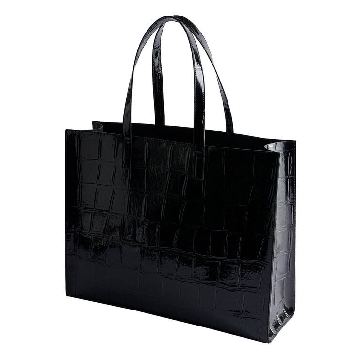 Ted Baker Allicon Tote in Glossy Black
