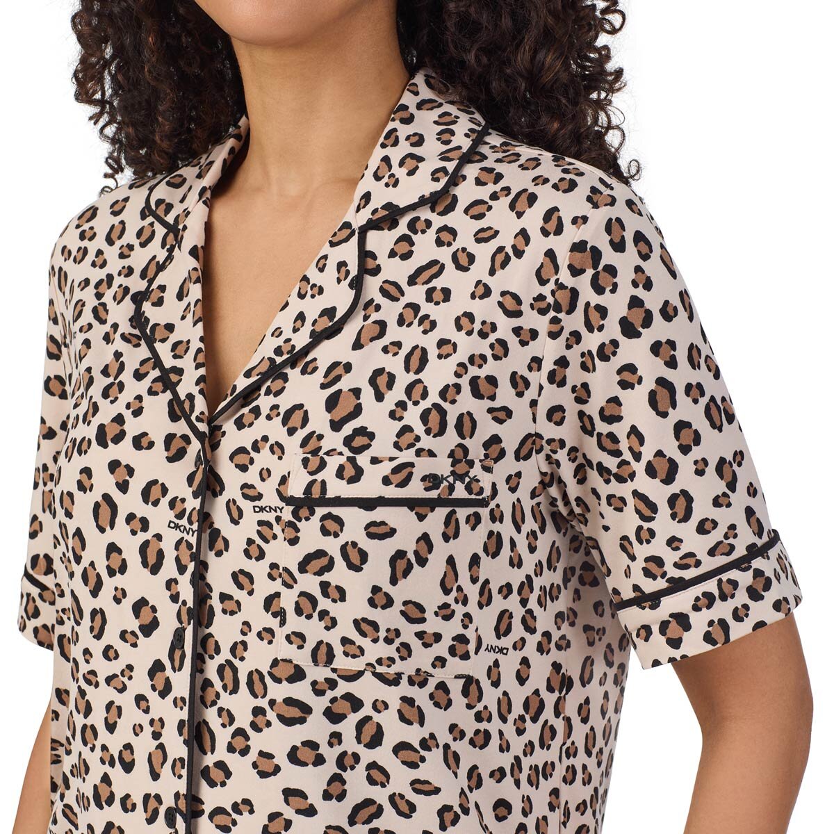 DKNY Ladies Notch Collar 3 Piece PJ Set