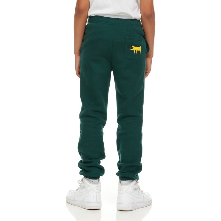 Keith Haring Youth Jogger in Green