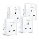 TP-Link Tapo P110 Mini Smart Wi-Fi Socket with Energy Monitoring - 4 Pack