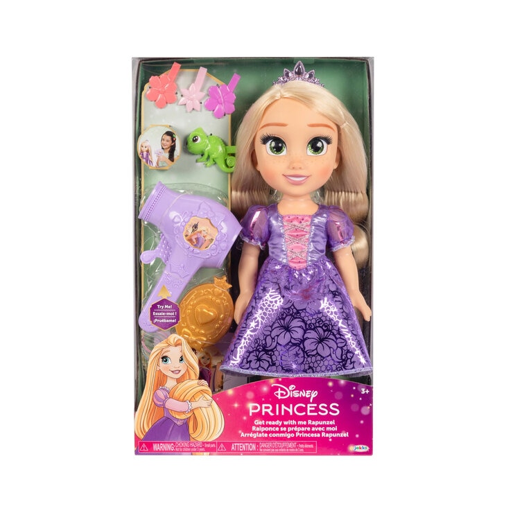 Disney Princess Large Doll and Hair Play Set - Rapunzel