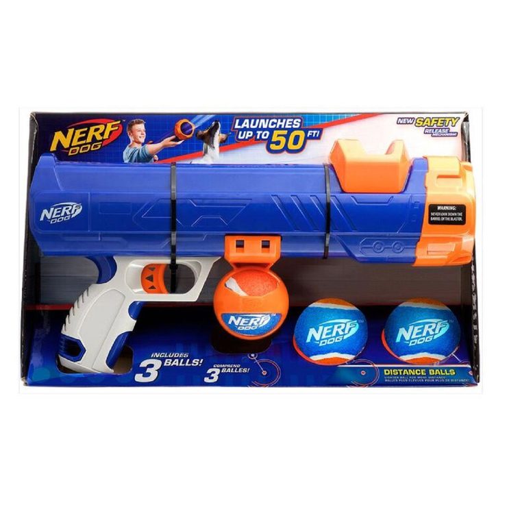 Nerf Dog Tennis Ball Blaster with 3 Balls Costco UK
