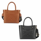 Biba Padded Leather Tote Bag