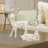 Buy 2pc Geometric Deer Lifestyle Image at Costco.co.uk