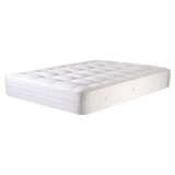 Pocket Spring Bed Company Pemberley Mattress & Grey Divan with Full Ottoman