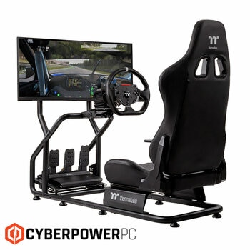 CyberPowerPC Thermaltake GR300 Racing Simulator Bundle