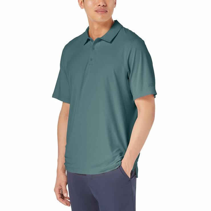 Kirkland Signature Men's Performance Polo in Green