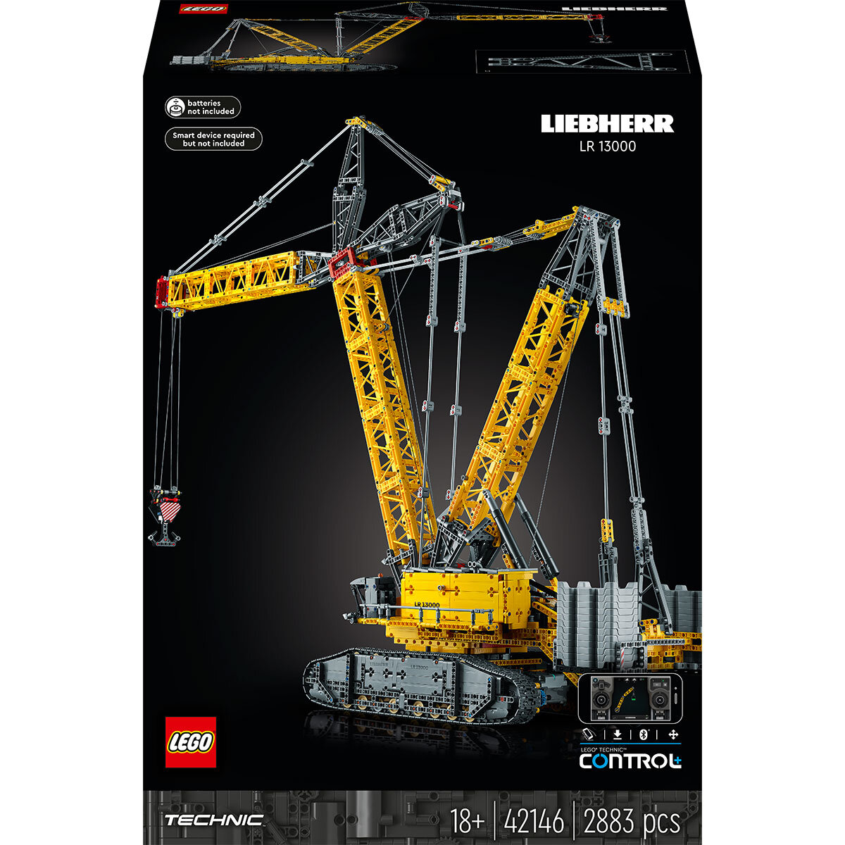 Buy  LEGO Technic Liebherr Crawler Crane LR 13000 Parts Image at Costco.co.uk