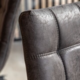 Gallery Darwin Grey Faux Leather Dining Chair, 2 Pack