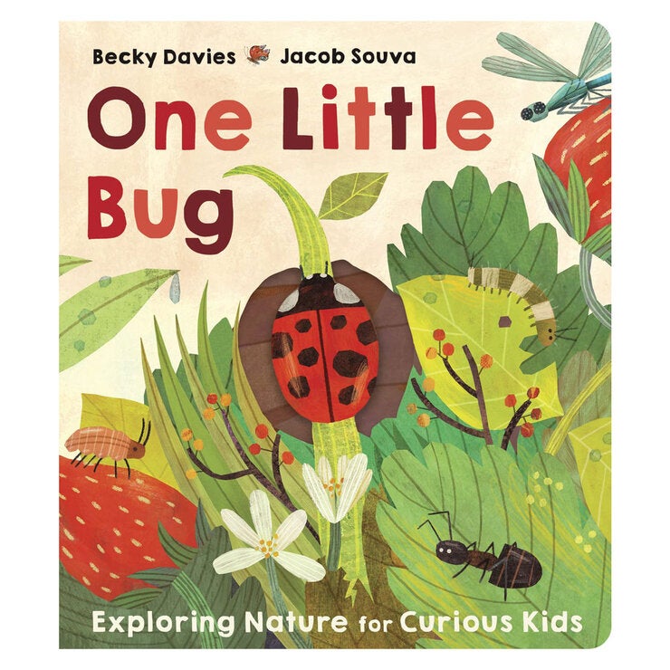 One Little Board Book by Becky Davies and Jacob Souva in 3 Options: One Little Bug, One Little Egg or One Little Little Seed One Little Board Book by Becky Davies and Jacob Souva in 3 Options: One Little Bug, One Little Egg or One Little Little Seed