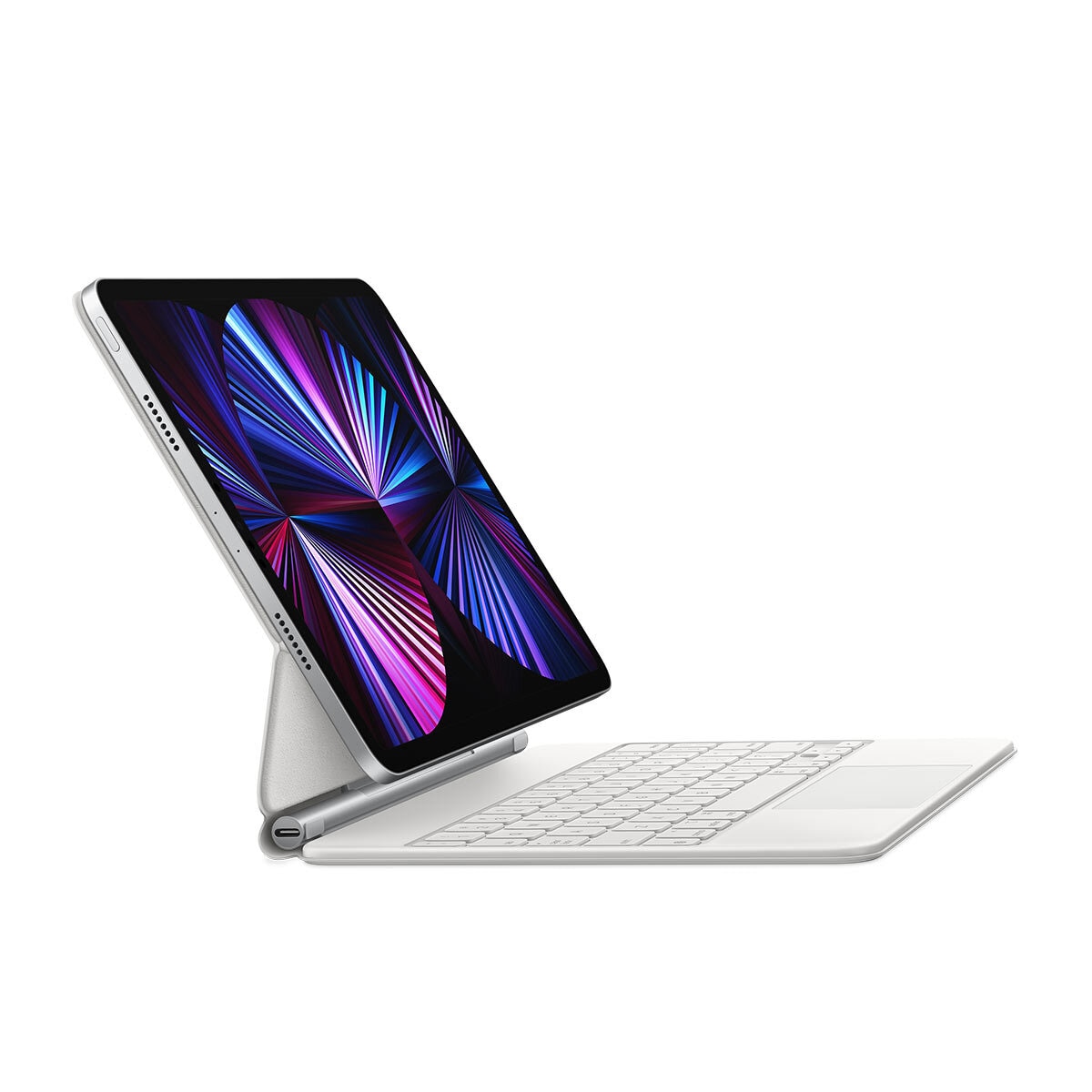 Buy Apple Magic Keyboard for iPad Pro 11-inch (3rd generation) and iPad Air (4th generation) - British English - White, MJQJ3B/A at costco.co.uk