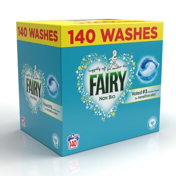 Fairy Non Bio Pods, 140 Wash