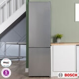 Bosch Series 4 KGN392LDFG Fridge Freezer, D Rated in Silver