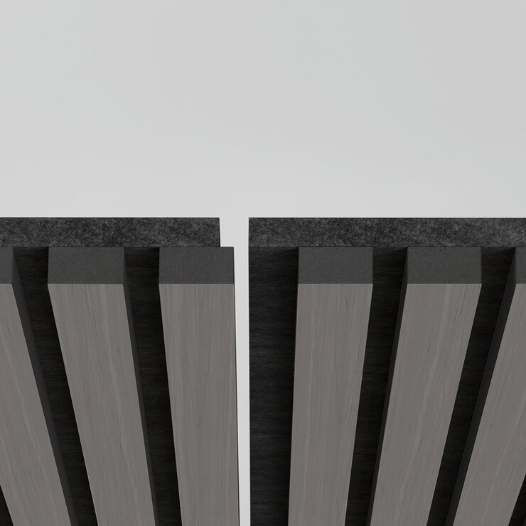 Artika Sonolok Acoustic Wall Panel Set in Dark Grey & Black, 4 Pack