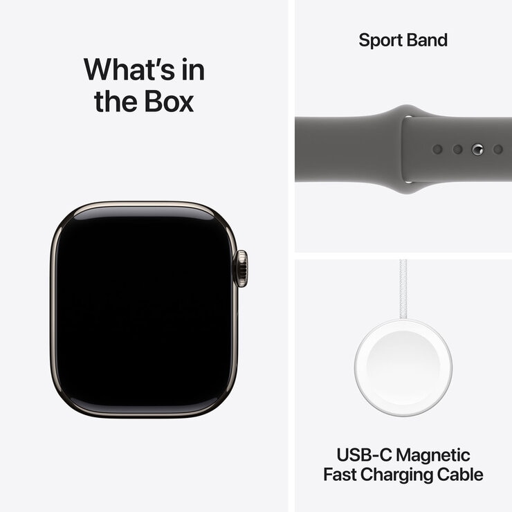 Buy Apple Watch Series 10 + Cellular, 42mm Natural Titanium Case with Stone Grey Sport Band M/L, MWXE3QA/A at costco.co.uk Buy Apple Watch Series 10 + Cellular, 42mm Natural Titanium Case with Stone Grey Sport Band M/L, MWXE3QA/A at costco.co.uk