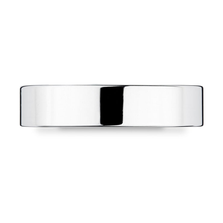 5.0mm Basic Light Court Wedding band. 18ct White Gold 5.0mm Basic Light Court Wedding band. 18ct White Gold