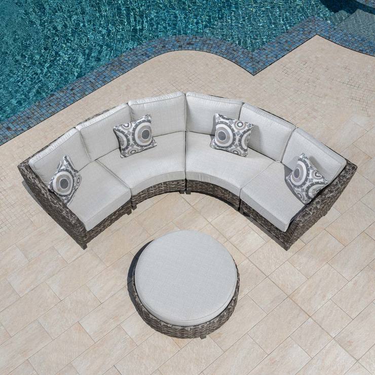 Foremost Vigo 5 Piece Sectional Patio Set Costco UK