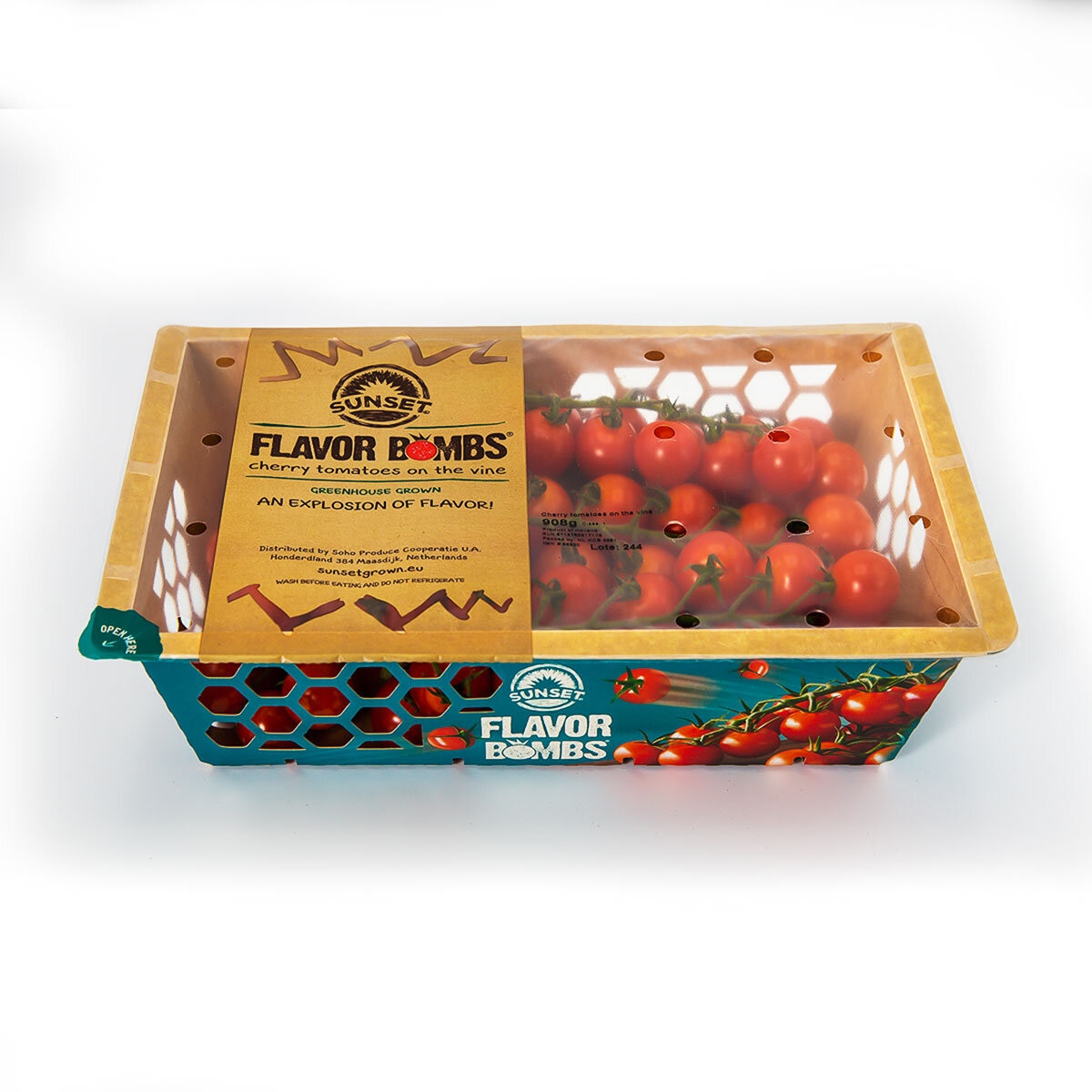 Cherry Tomatoes On The Vine