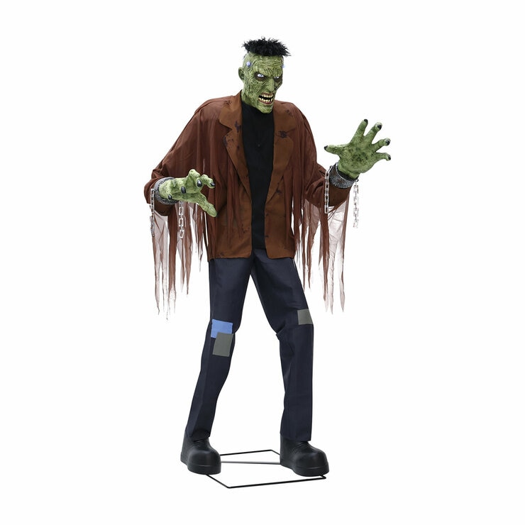 7.5 foot animated monster halloween decoration