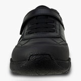 TeⓇm Maxx Single Touch Fastening Boy's School Shoes