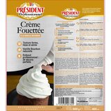 Label for Tin of President Professionael Squirty Cream