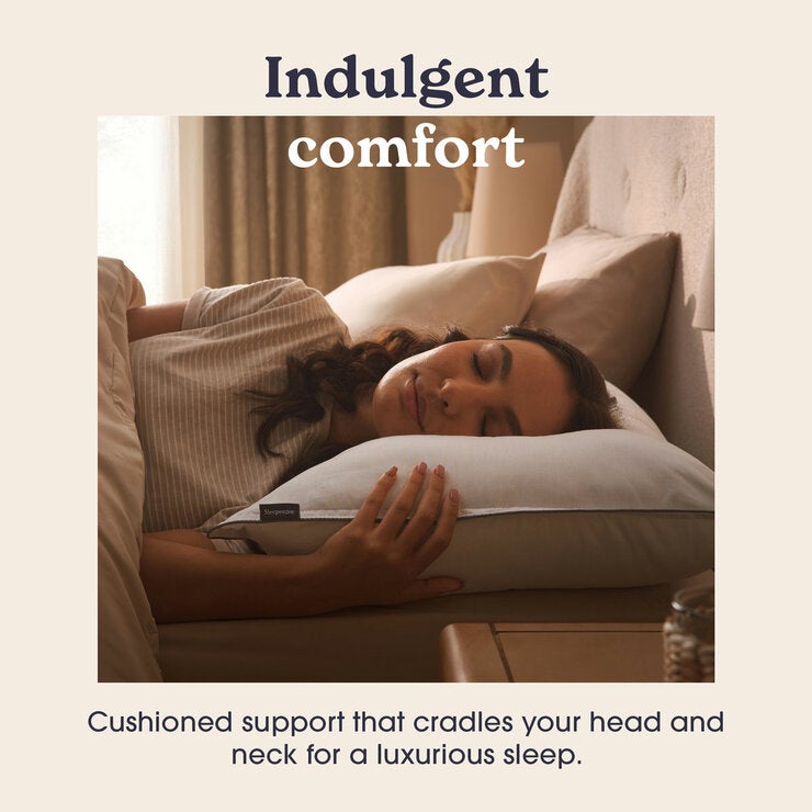 Sleepeezee Sumptuous Cotton Pillow, 48 x 74 cm