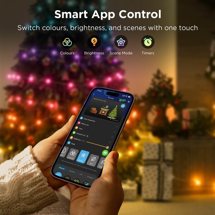 30.48 m GOVEE Christmas String Lights 2S