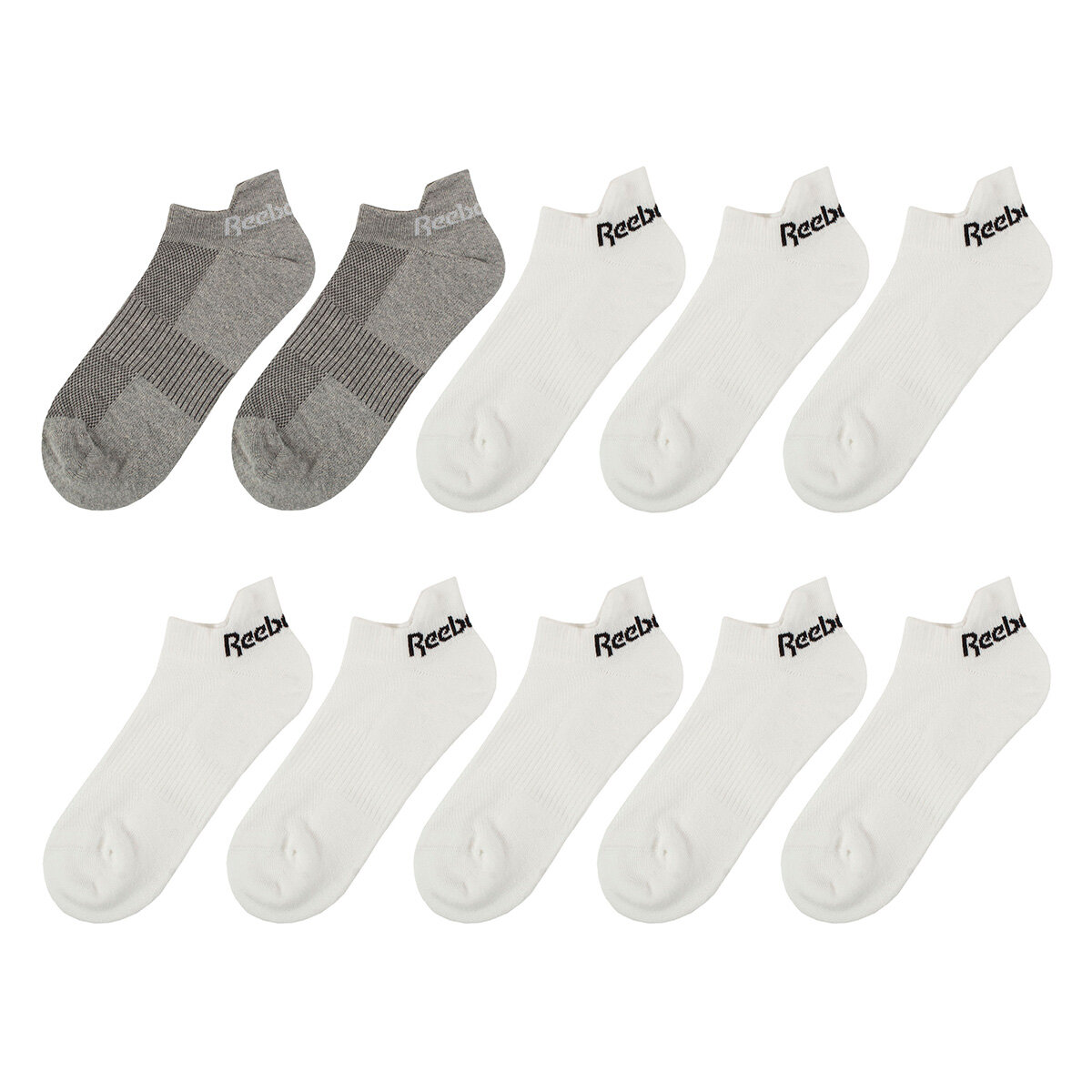 Reebok Men's Trainer Sock 10 Pack