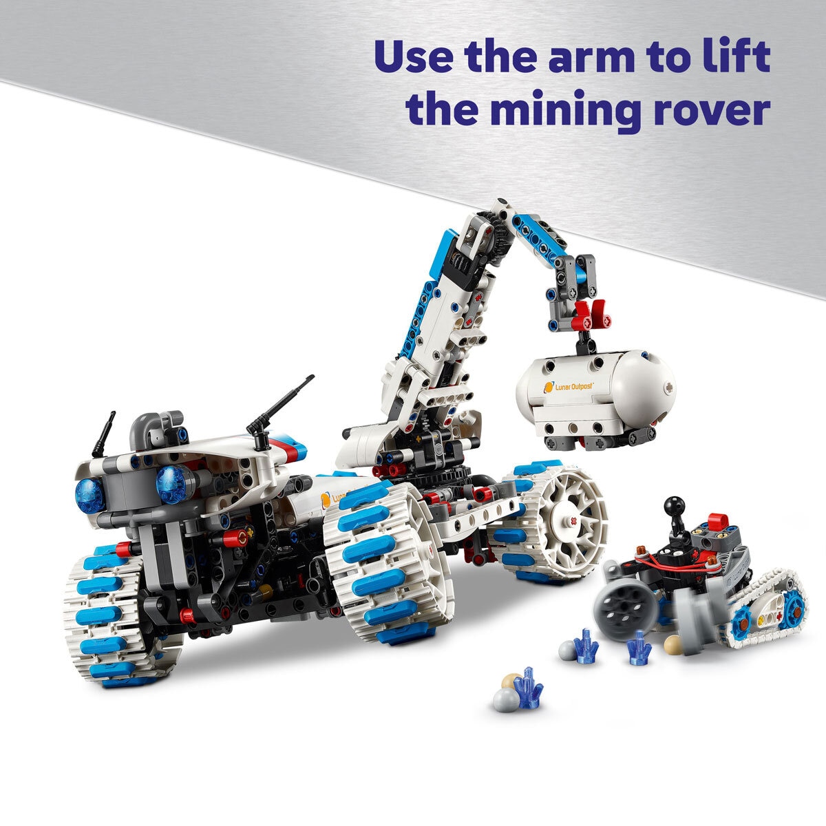 LEGO Technic Outpost Moon Rover Space Vehicle - Model 42211 (10+ Years)