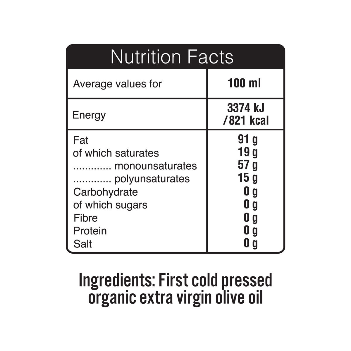 Nutritional Information
