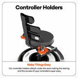 Roto VR Chair with Pro Controller Holders & Pro Mat