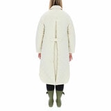 Hunter Women's Quilted Coat in White