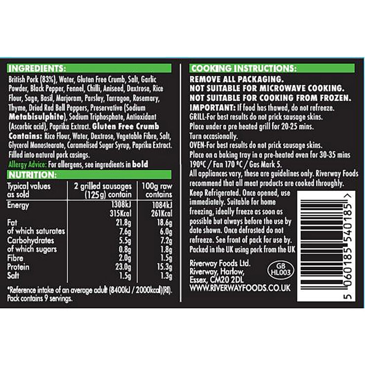 Nutritional Information