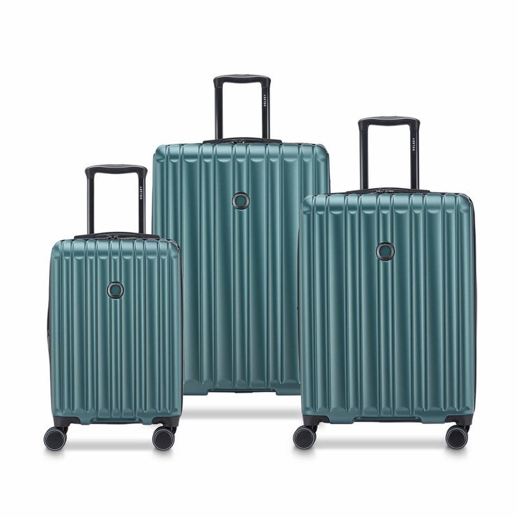 DELSEY TAKE OFF 3-PIECE HARDSIDE SPINNER LUGGAGE SET DELSEY TAKE OFF 3-PIECE HARDSIDE SPINNER LUGGAGE SET