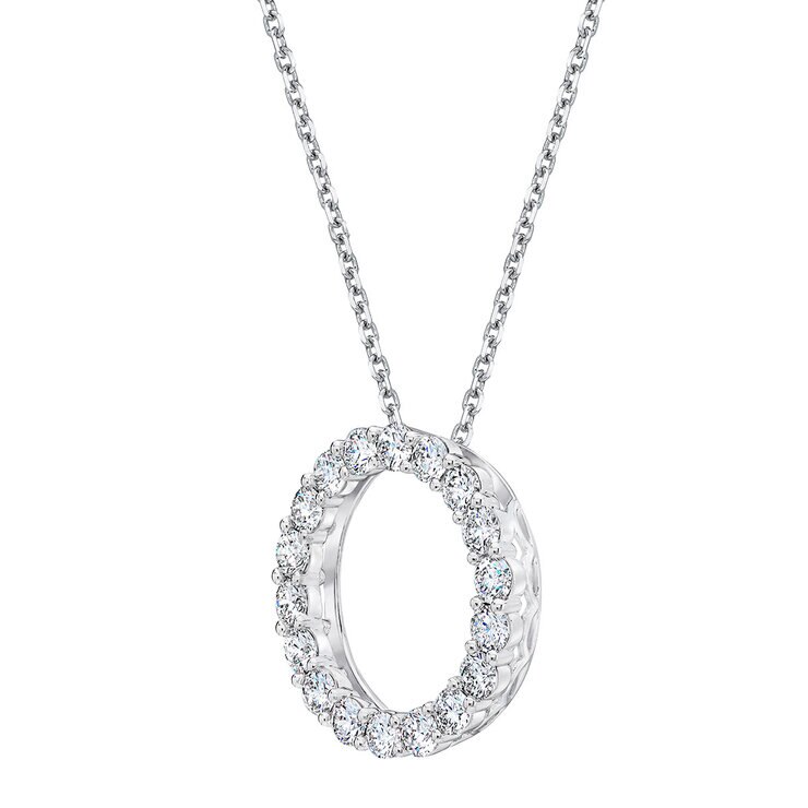 1.50ctw Circle Pendant 1.50ctw Circle Pendant