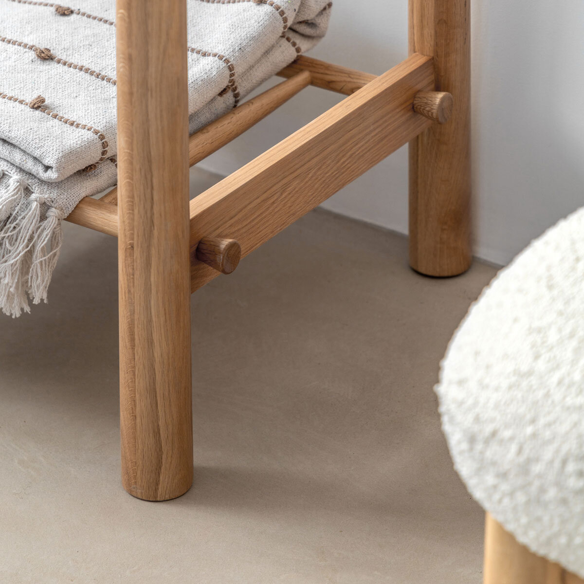 Gallery Wycombe Natural Oak Open Wardrobe