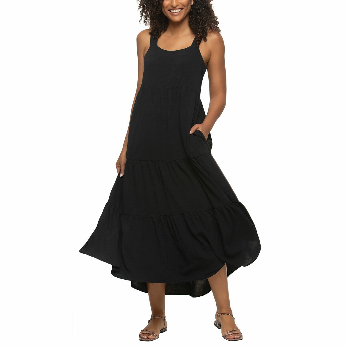 Jezebel Ladies Tiered Dress