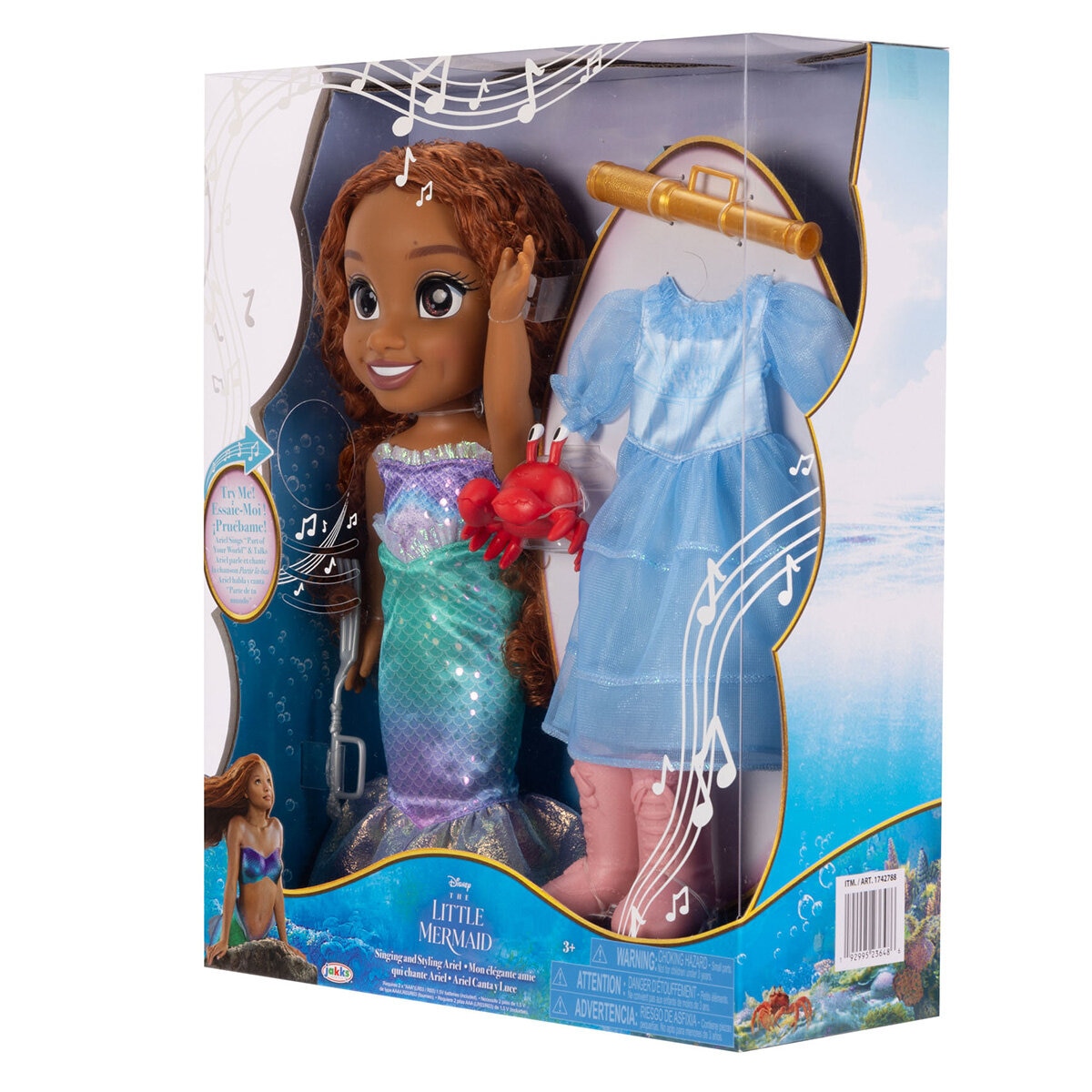 Disney My Singing & Styling Doll, Ariel