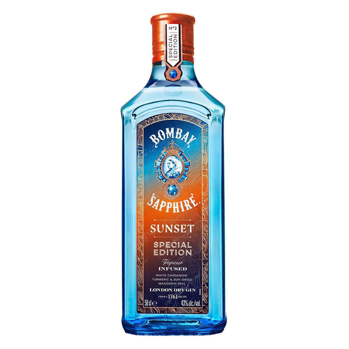 Bombay Sapphire Sunset Gin, 70cl Costco UK