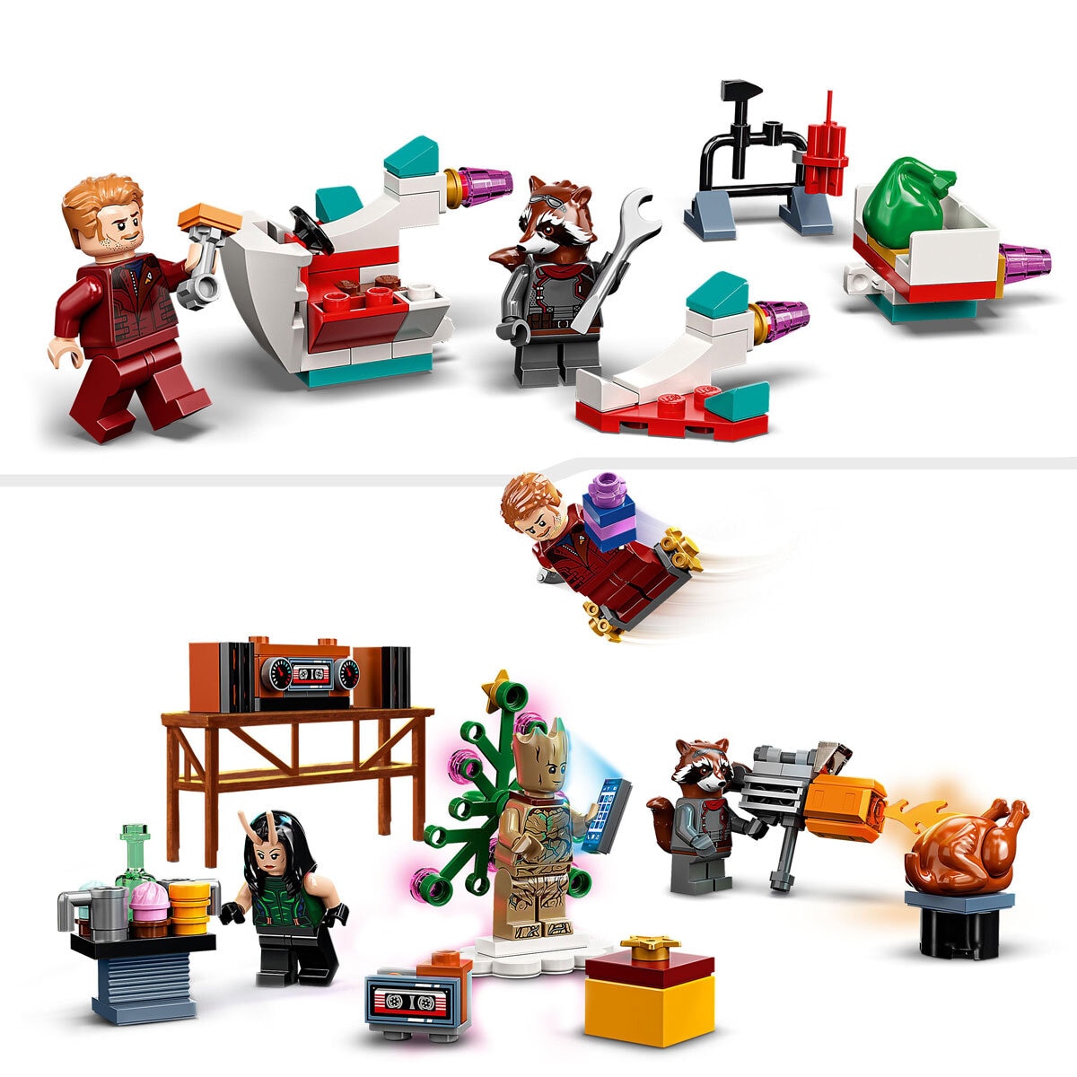 Buy LEGO Guardians of the Galaxy Advent Calendar Feature2 Image at Costco.co.uk