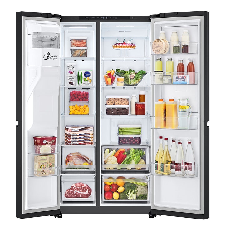 LG GSJC40EPPE Multidoor Fridge Freezer, E Rated in Black