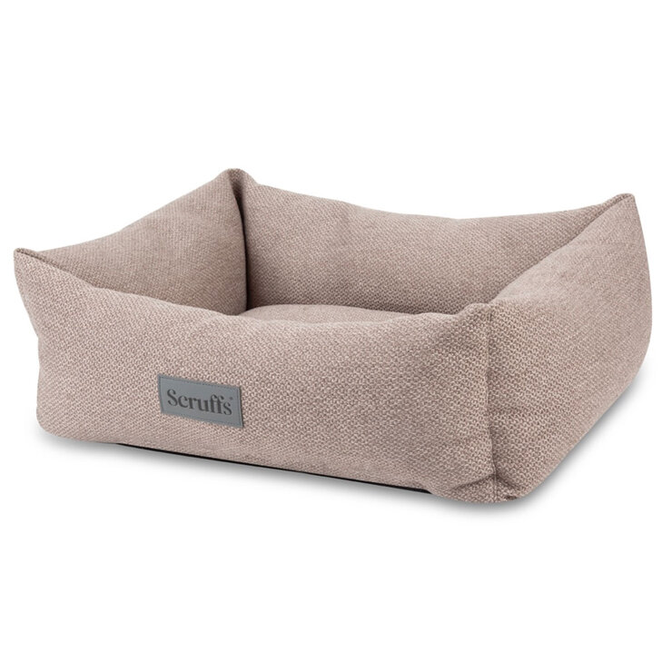 Scruffs Seattle Box Medium Pet Bed 60 x 50cm - Stone Grey