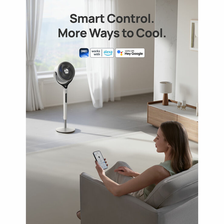 Lifestyle image of Dreo TurboPoly fan