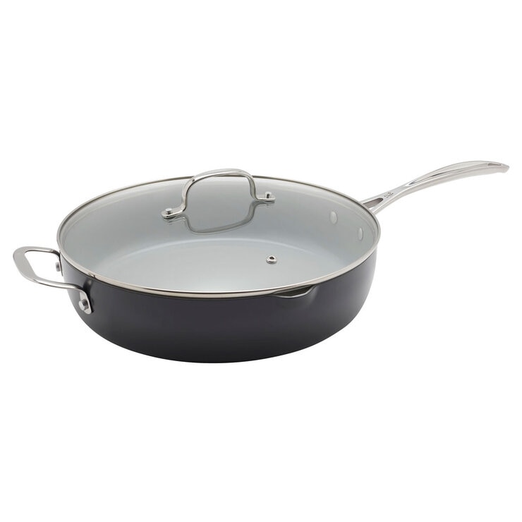 1763178 - Henckels Hard Anodised Saute Pan 4.7L