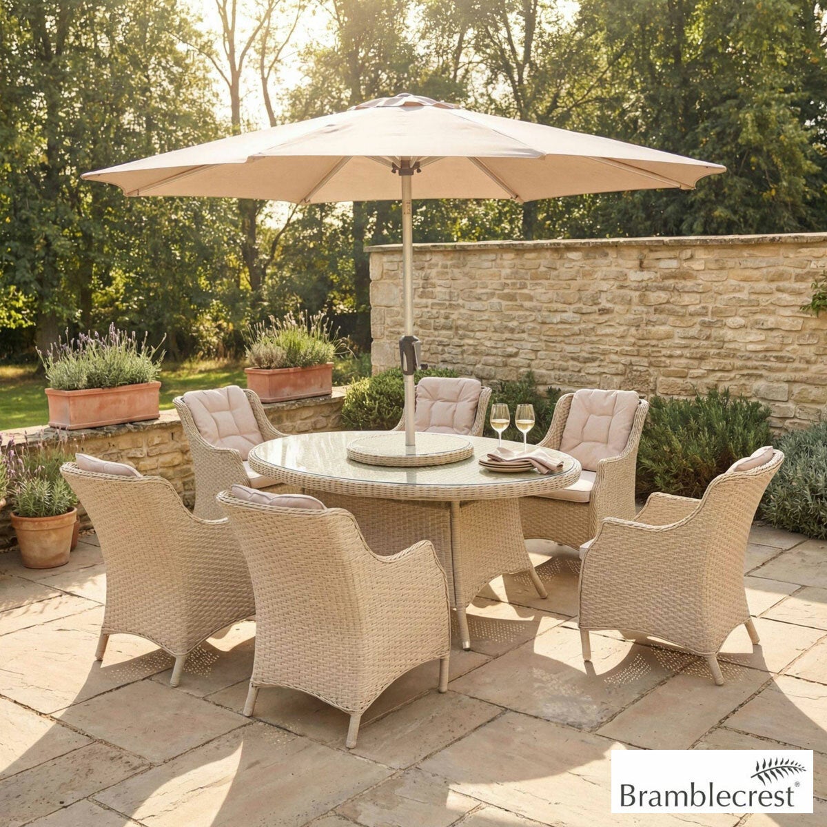 Bramblecrest Woodchester 7 Piece Dining Set Bramblecrest Woodchester 7 Piece Dining Set
